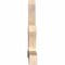 Ekena Millwork Alberta Smooth Timber Gable Bracket, Douglas Fir, 72"W x 48"H x 5 1/2"D x 5 1/2"F, 16/12 Pitch GBW072X48X0606ALB00SDF - alternate 4